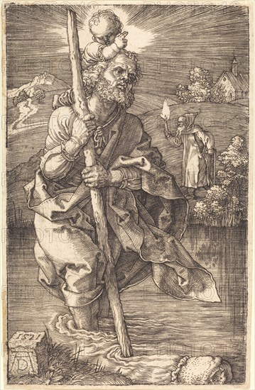 Saint Christopher Facing Right, 1521.