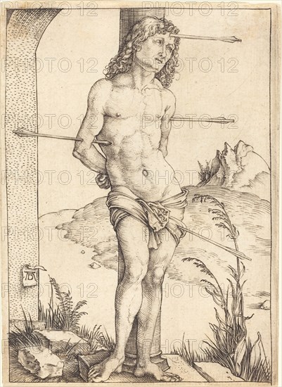 Saint Sebastian Bound to the Column, probably 1498/1499.