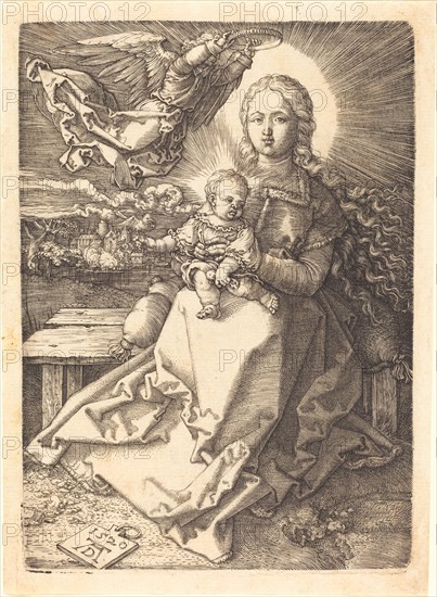 The Virgin and Child Crowned by One Angel, 1520.