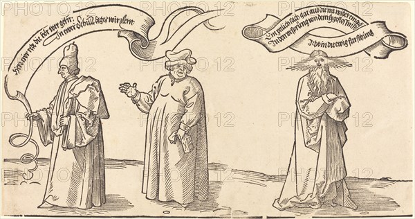 The Teacher, the Clergyman, and Providence, probably 1526.