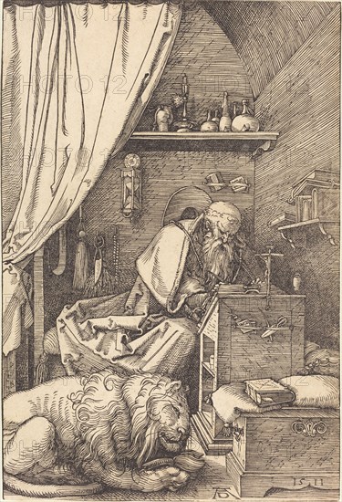 Saint Jerome in His Cell, 1511.