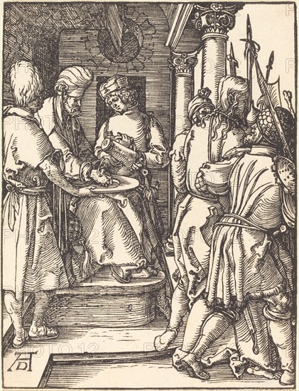 Pilate Washing His Hands, probably c. 1509/1510.