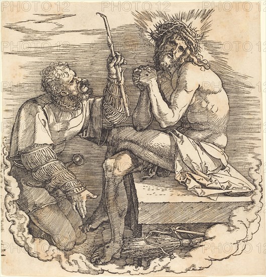 The Man of Sorrows Mocked by a Soldier, probably 1511.