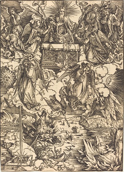 The Seven Angels with the Trumpets, probably c. 1496/1498.