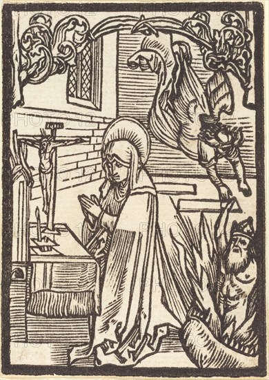 Saint Odilia, c. 1500.