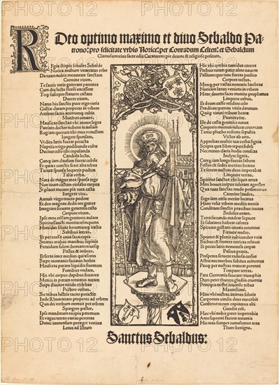 Saint Sebaldus Standing on a Column, c. 1501.