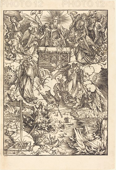 The Seven Angels with the Trumpets, 1498.