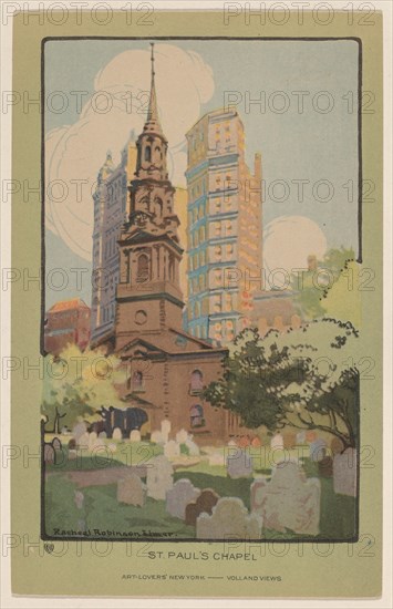 St. Paul's Chapel, 1914.