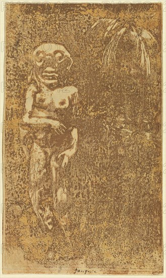 Oviri (The Savage) [recto], 1894/1895.