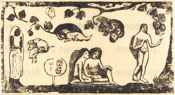 Women, Animals and Foliage (Femmes, animaux et feuillages), in or after 1895.