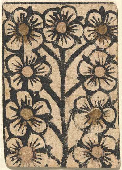 Playing Card, second half 15th century.