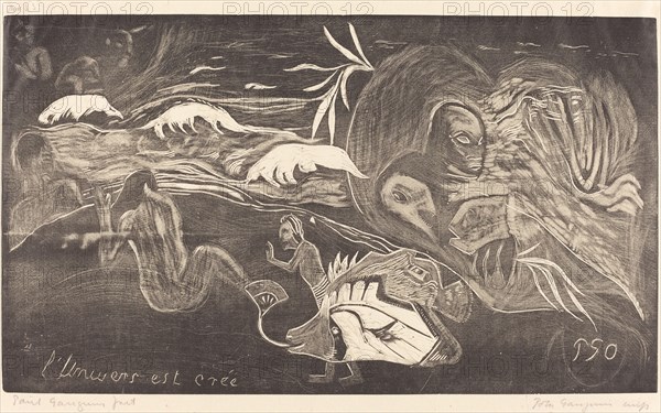 The Universe is Created (L'Univers est cree), c. 1894.