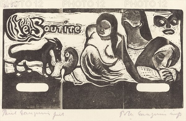 Title Page for "Le Sourire" (Titre du Sourire), in or after 1895.