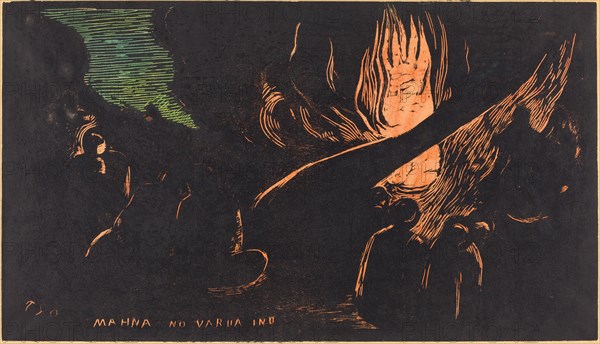 Mahna no Varua Ino (The Devil Speaks), 1894/1895.