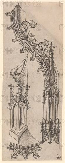 Gothic Letter "D", c. 1480/1500.