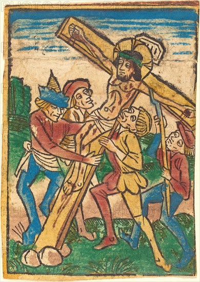Raising the Cross, c. 1490.