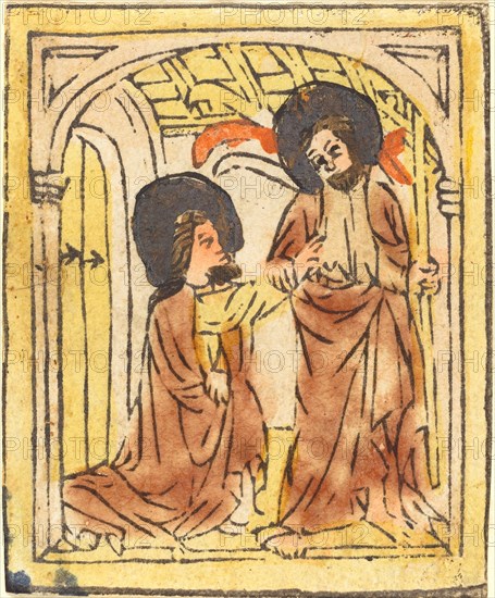 Doubting Thomas, c. 1460.