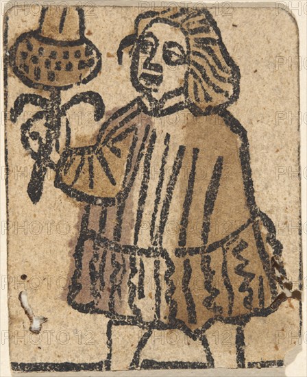 Playing Card, second half 15th century.