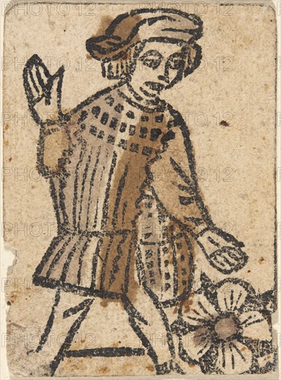 Playing Card, second half 15th century.