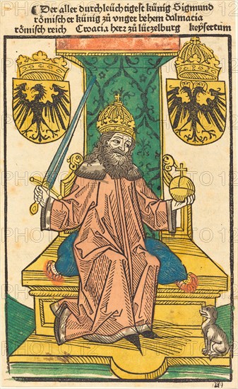 Kaiser Sigmund, 1483 or before.