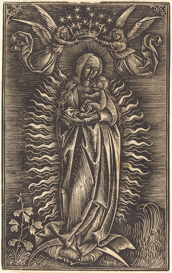 The Virgin Crowned by Two Angels, c. 1500.