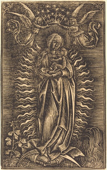 The Virgin Crowned by Two Angels, c. 1500.