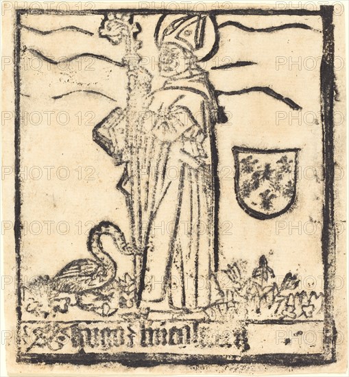 Saint Hugo of Lincoln (or Saint Hugo of Avalon), probably 1460/1480.