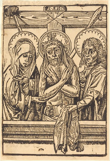 Christ between Maria and John, 1480/1500.