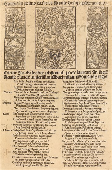 Allegory of the Eagle and Emperor Maximilian I, 1497.