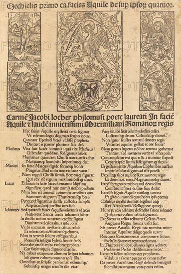 Allegory of the Eagle and Emperor Maximilian I, 1497.