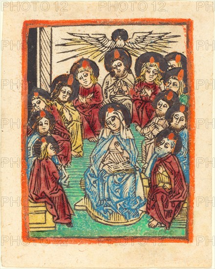 The Descent of the Holy Ghost, 1480/1490.