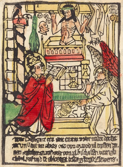 The Mass of Saint Gregory, c. 1470.
