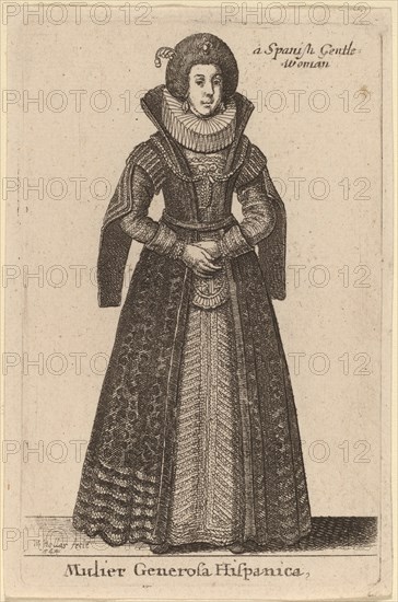 Mulier Generosa Hispanica, 1644.