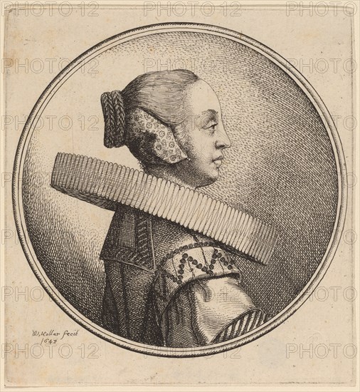 Woman with a Ruff in Profile, 1643.