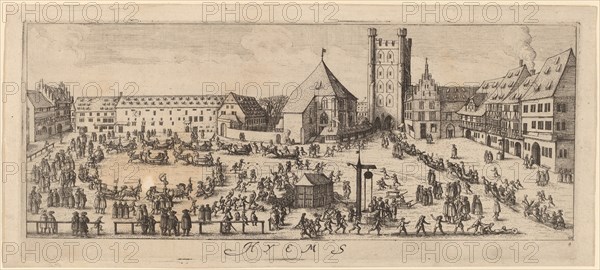 Winter: The Parade Ground, c. 1628/1629.