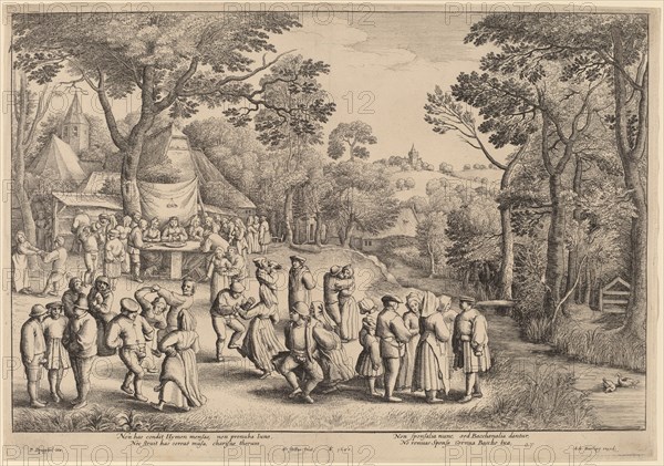 Rustic Wedding Dance, 1650.