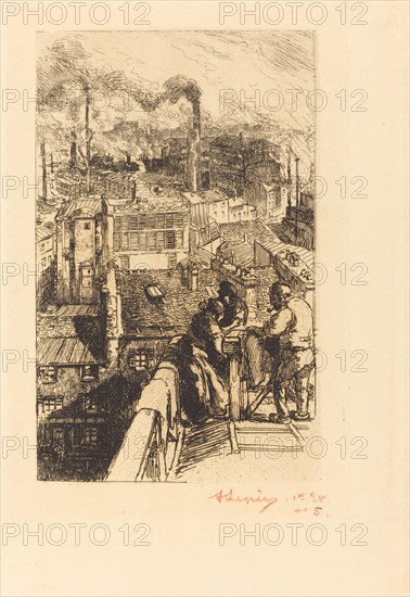 Gobelins Quarter (Le quartier des Gobelins), 1893.