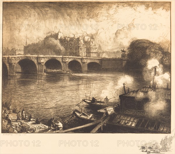 Le Pont Neuf, 1913.