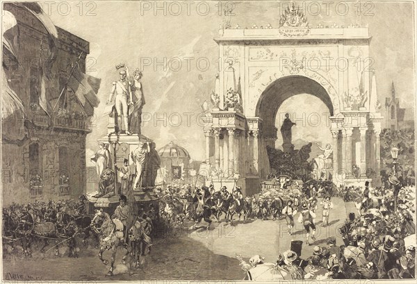 Fêtes jubilaires de Bruxelles, 1883/1890.