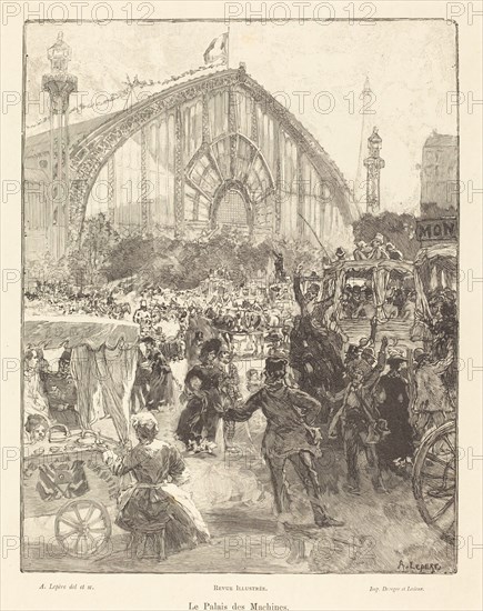Le Palais des Machines, published 1889.