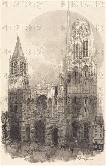 Rouen Cathedral (La Cathedral de Rouen), 1888.