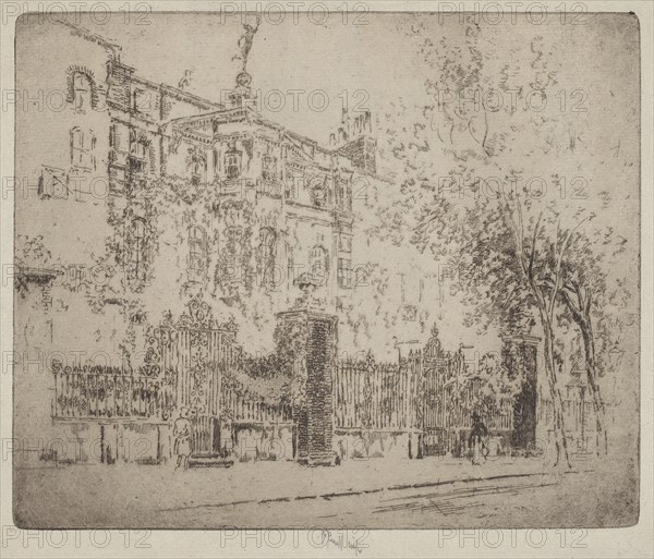 Rossetti's House, 1906.