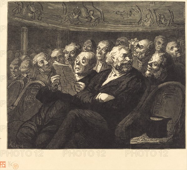 Les Fauteuils d'orchestre, 1878.