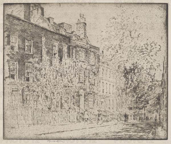 Great College Street, Westminster, 1904.
