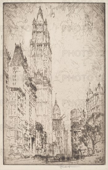 The Woolworth Building, 1915.