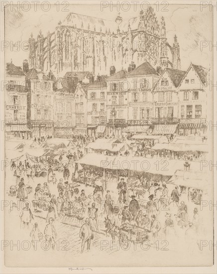 La Place, Beauvais, 1907.