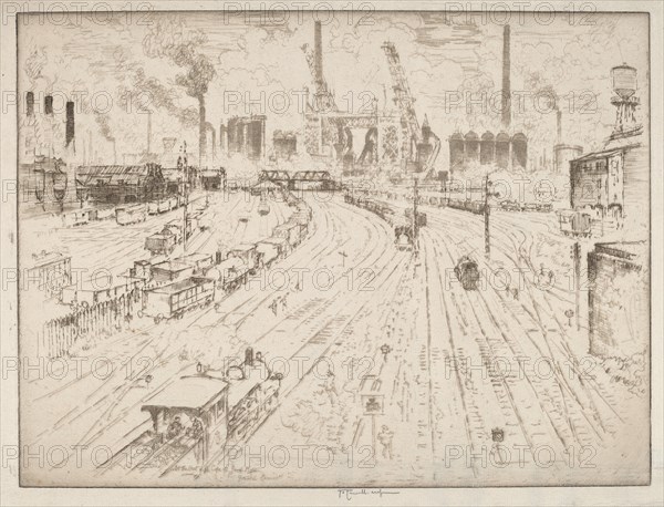 Tracks, Oberhausen, 1910.