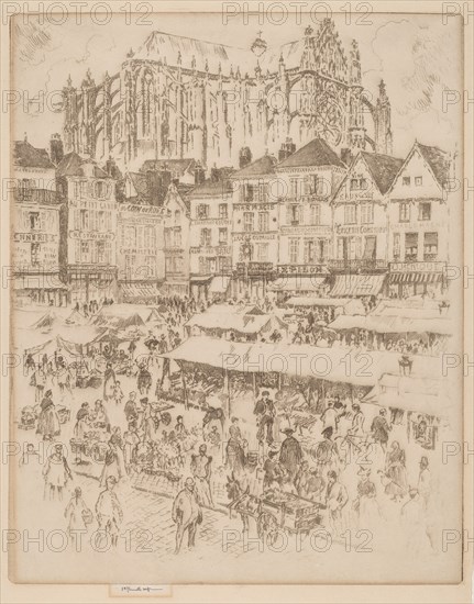 La Place, Beauvais, 1907.