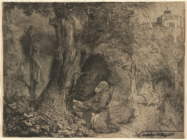 Saint Francis beneath a Tree Praying, 1657.