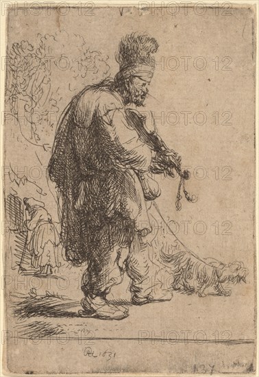 The Blind Fiddler, 1631.